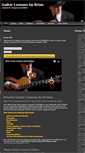 Mobile Screenshot of guitarlessonsbybrian.com